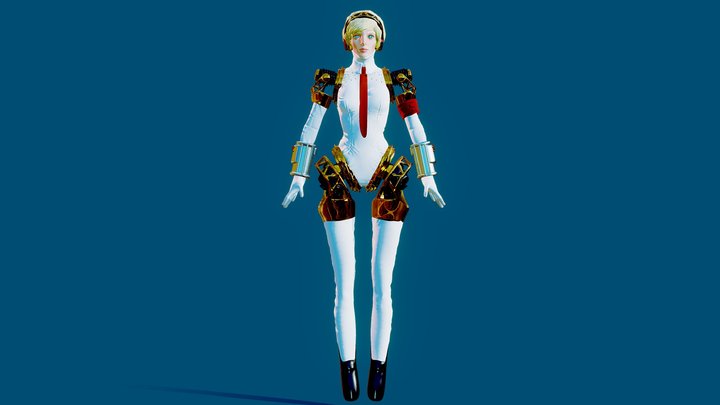 Aigis (Persona 3) 3D Model