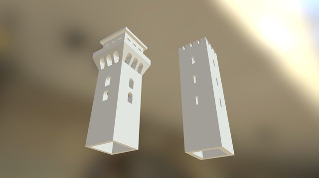 Torre Medievale 3D Model