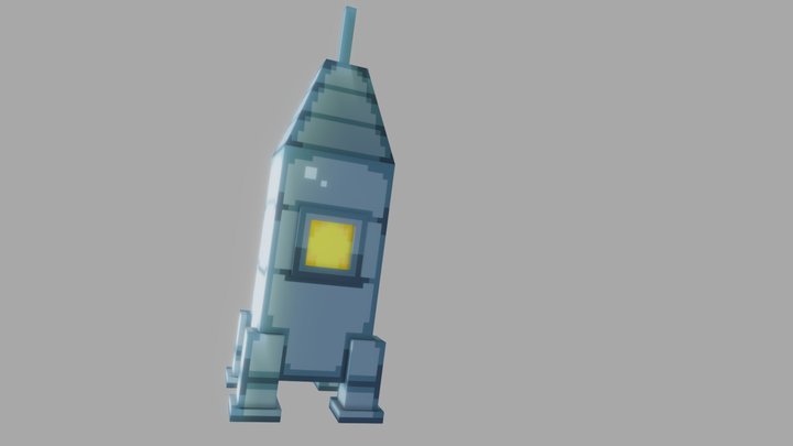 Spaceship 3D Model