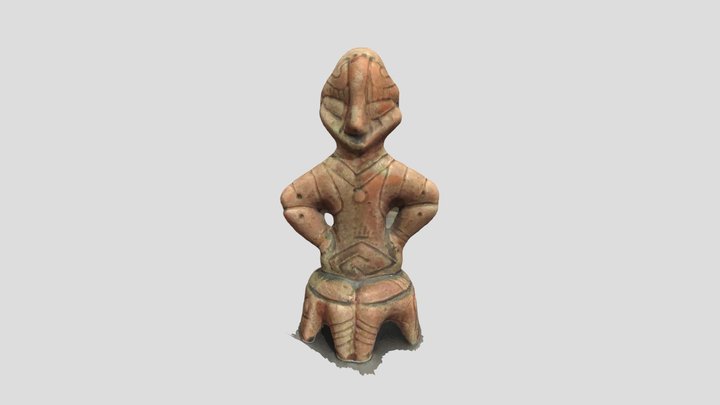 Hyjnesha Ne Fron (Jusuf Ubejd Gashi) 3D Model