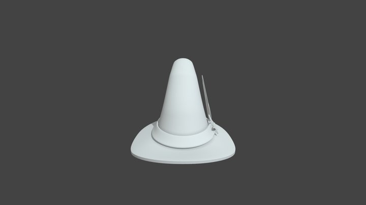 Wizard Hat 3D Model