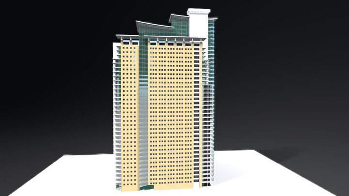 High-rise-buildings 3D models - Sketchfab