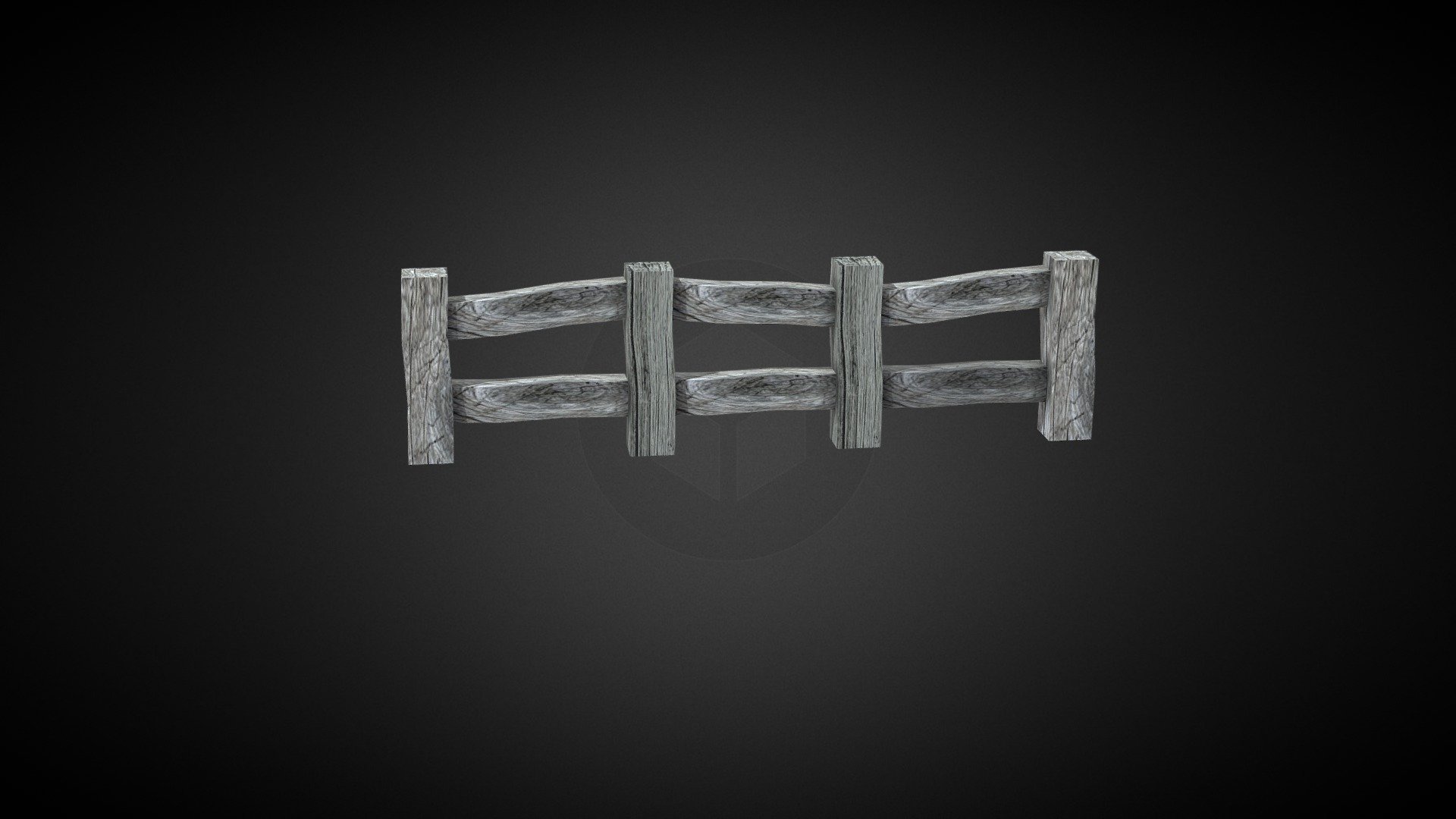 Rough Wood Fence
