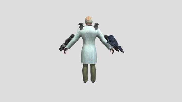 Scientist-skibidi TOILET 3D Model