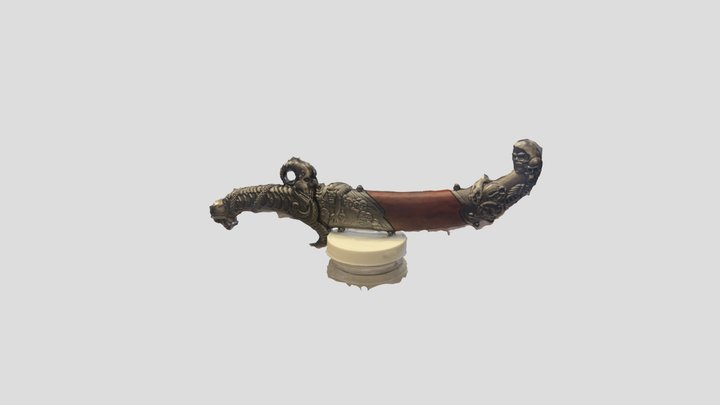 Oya Altar Knife 3D Model