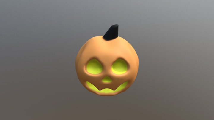 Jack o' Lantern 3D Model