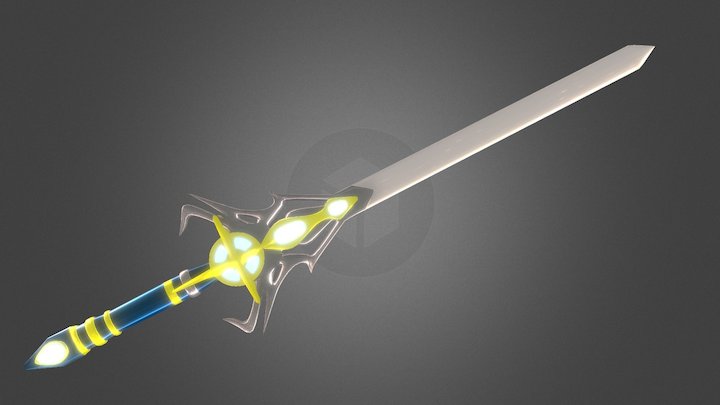 Owen's Longsword 3D Model