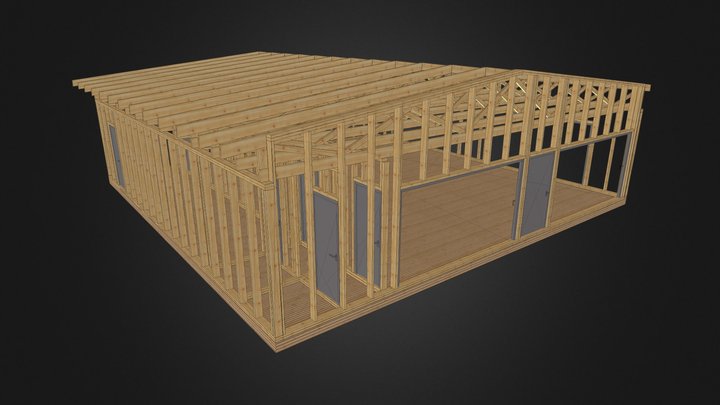 Villa 3D Model