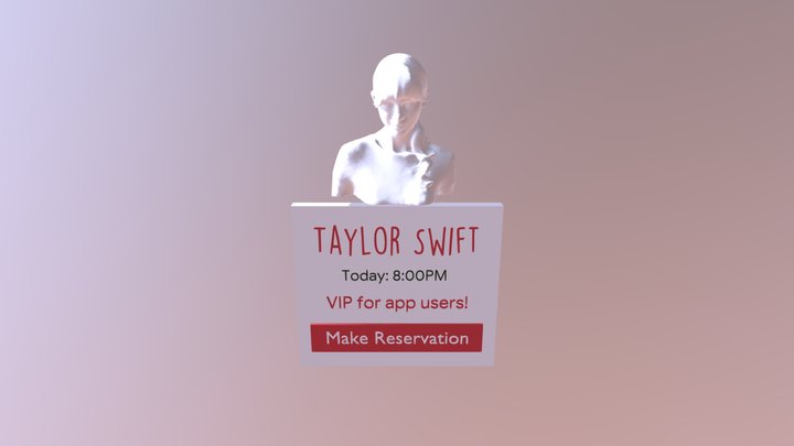 Concert-sign 3D Model