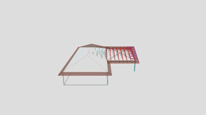 Q17162B - Truss 3D 3D Model