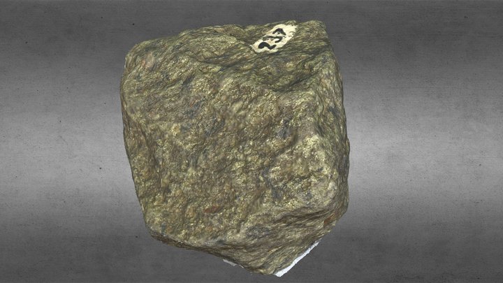 Pirrotina - Calcopirita - Pentlandita 3D Model
