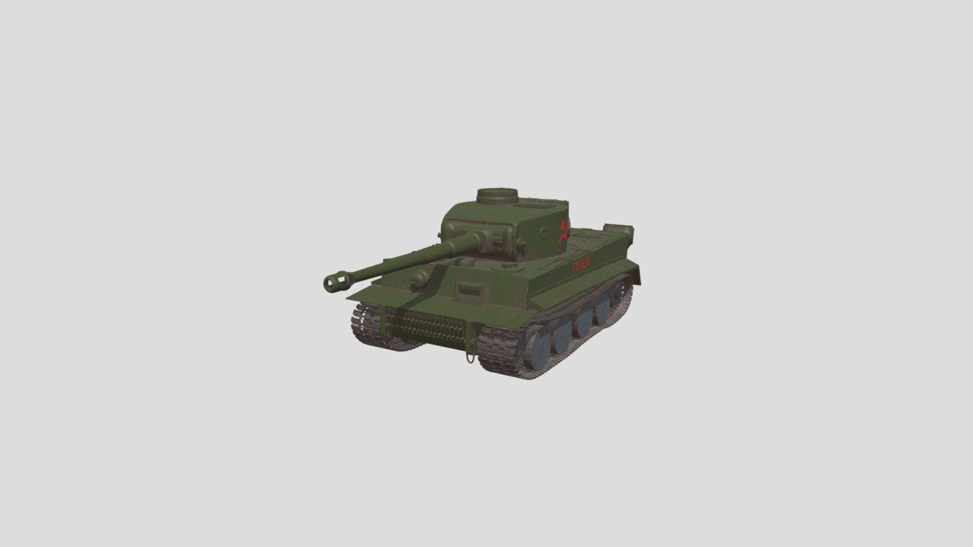 Soviet Tiger - Download Free 3D model by slavka (@vyachslavka25 ...