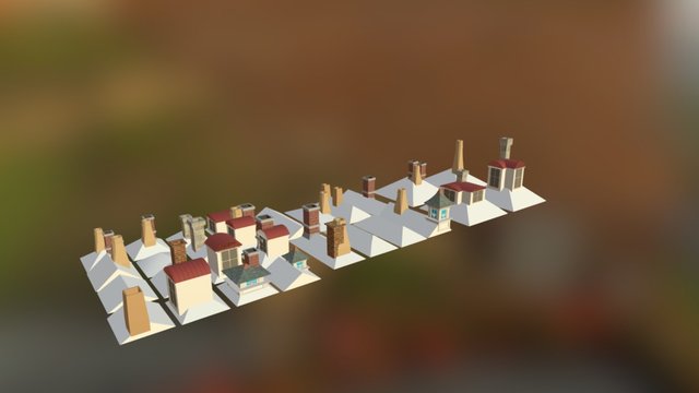 Roof-3dmodel 3D Model