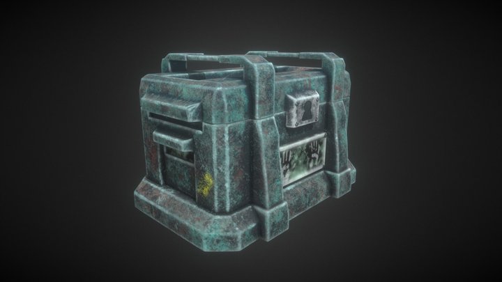 Frozen Chest 3D Model