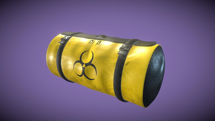 Extraction capsule, The Division 3D Model