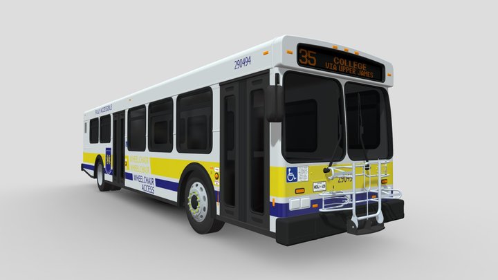 OLM - HSR Bus 2013 3D Model