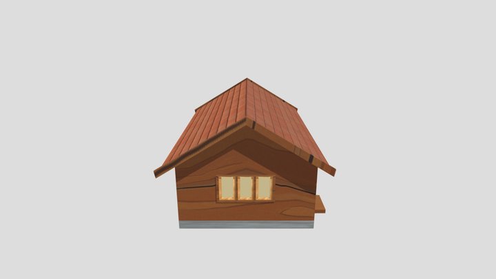 Small Cottage 3D Model
