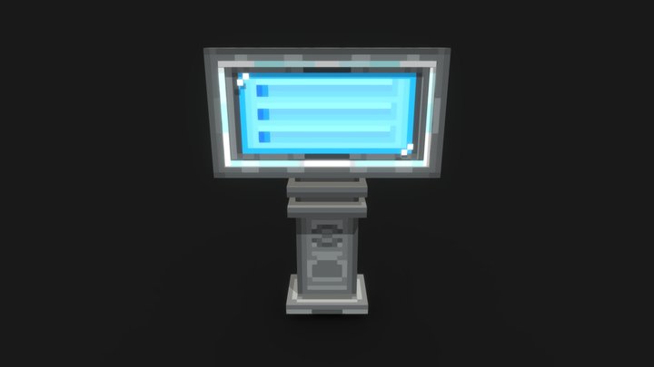 Cobblemon Control-Panel 3D Model