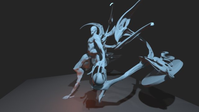 Alien - shape test 3D Model