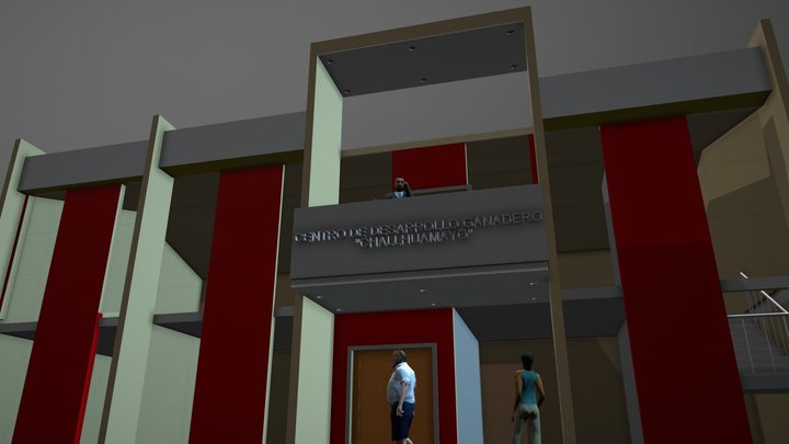 CENTRO DE DESARROLLO GANADERO 3D Model