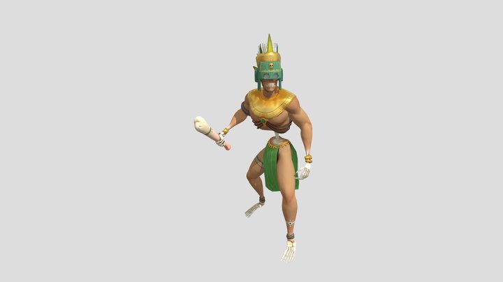 Yawar - Character model 3D Model