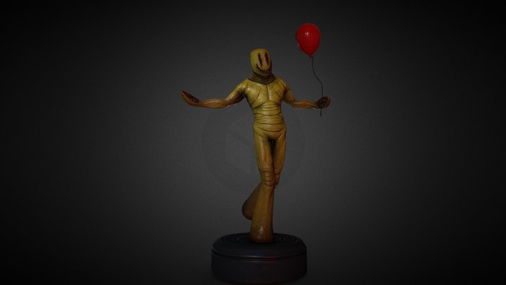 Partygoer from Backrooms figure 3D Model