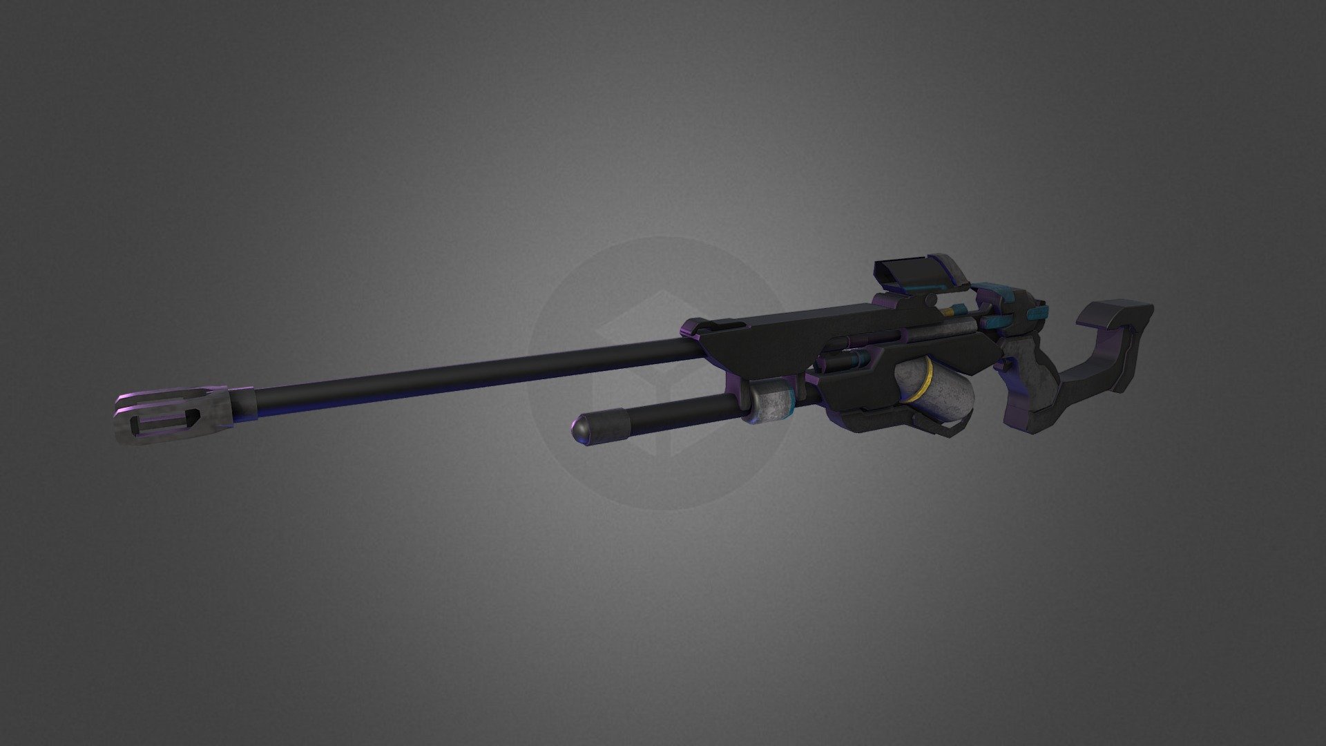 Ana's Biotic Rifle - 3D model by sleepyneil [c90c210] - Sketchfab