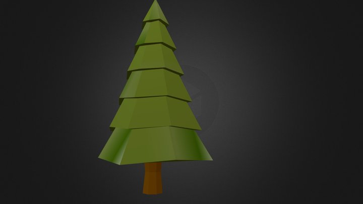 Poly Tree 05 3D Model