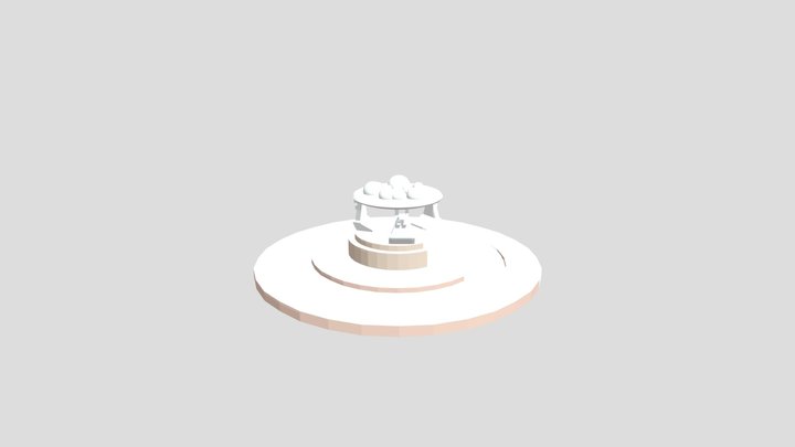 Tarascaslowpoly 3D Model