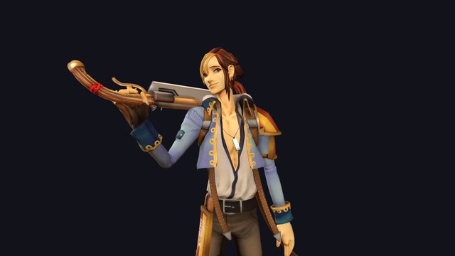 Fantasy RPG Game Character- Connor 3D Model