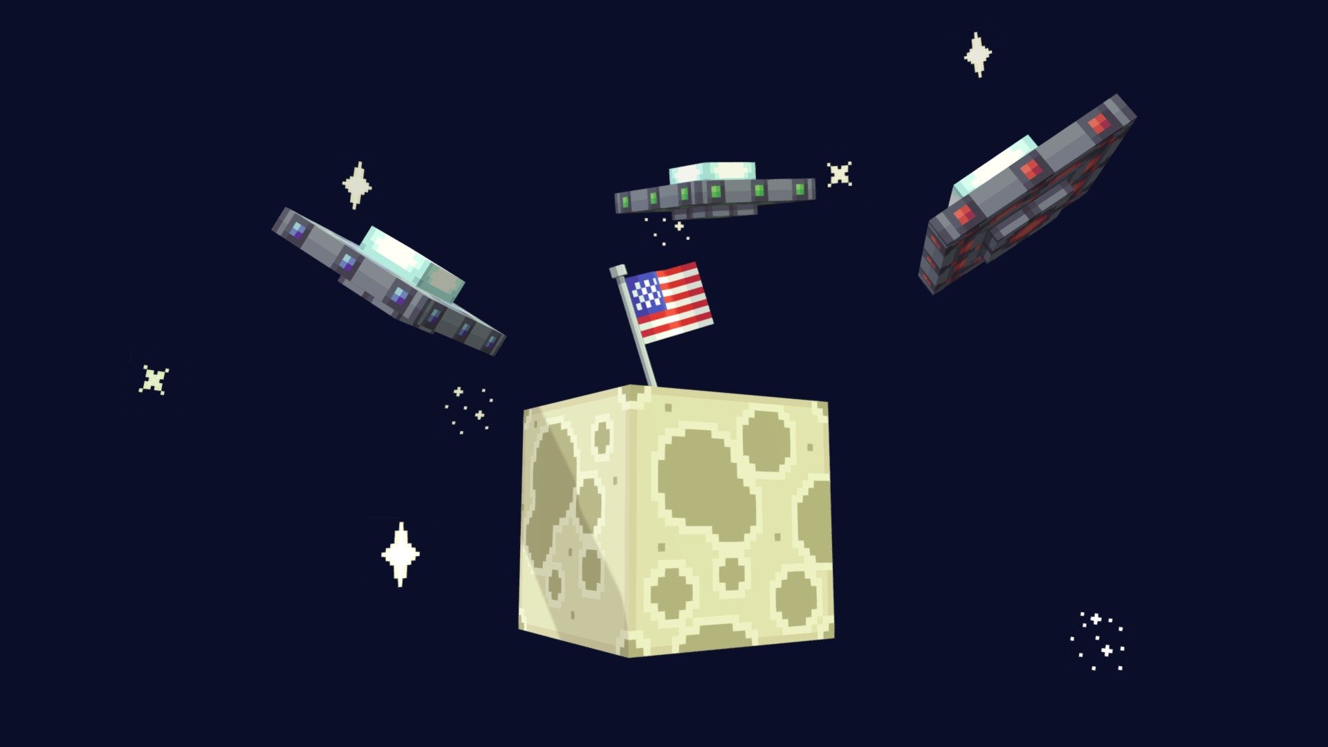 Aliens on the Moon