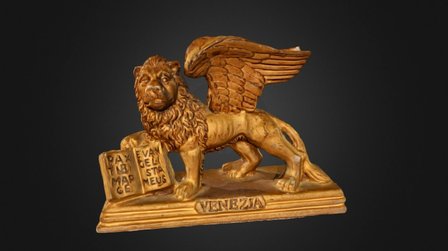 Venice Lion Model 3D Model