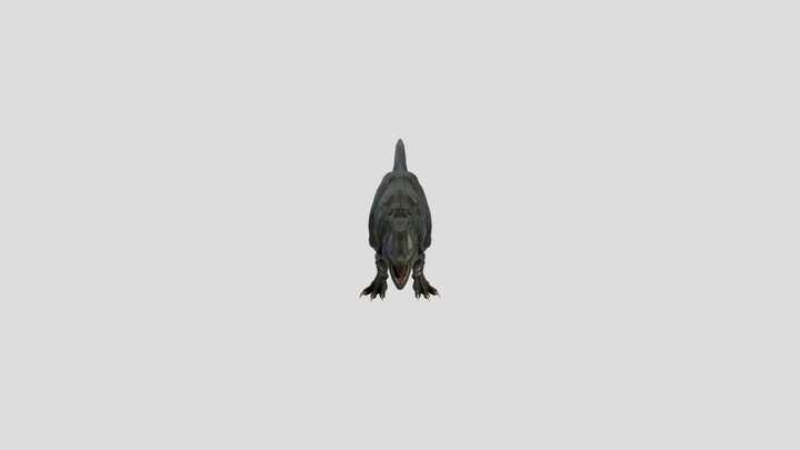 Carcharodontosaurus – Kostenloses 3D-Modell STL