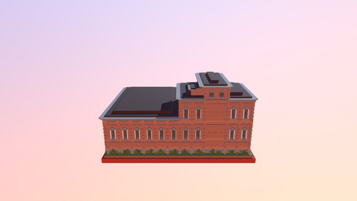 Little voxel prison 3D Model