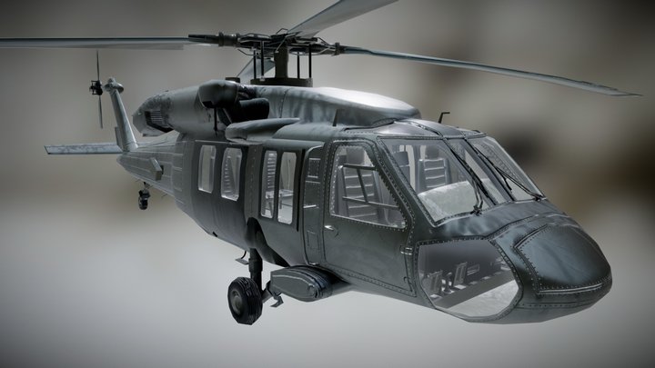 Blackhawk 3D Model