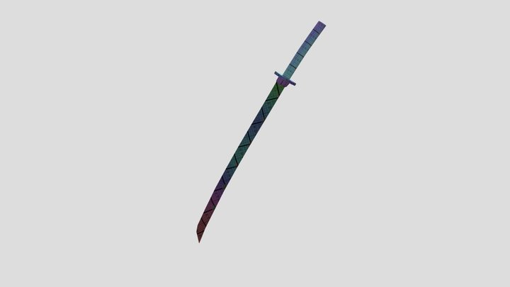 Katana 3D Model