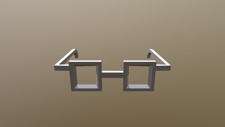 3D Glasses 3D Model