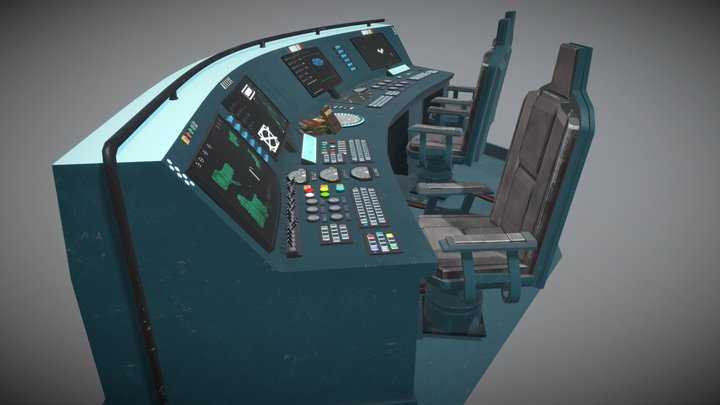 Cockpit1 3D Model