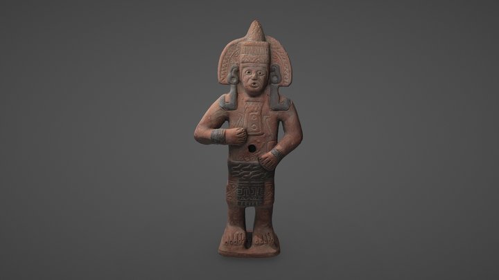 Statuette Inca 3D Model