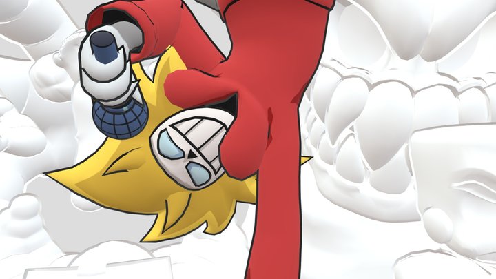 Red fnf 3D Model