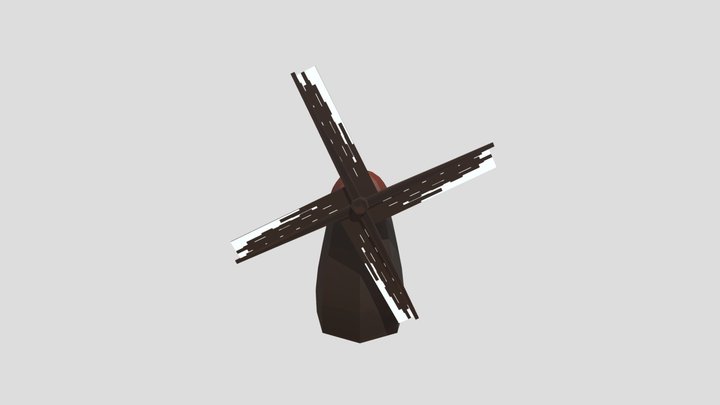 windmill 3D Model