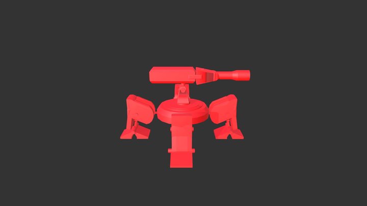 Turret 3D Model