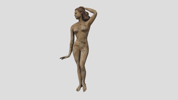 Female Renaissance Scuplt 3D Model