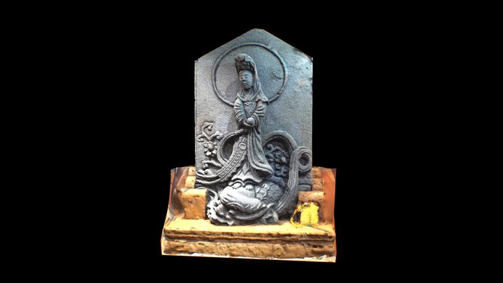 北投溫泉博物館_湯守觀音 / Beitou Hot Spring Museum_Statue 3D Model