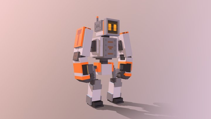 BOX-BOT 3D Model