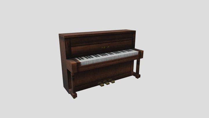 piano 3D Model