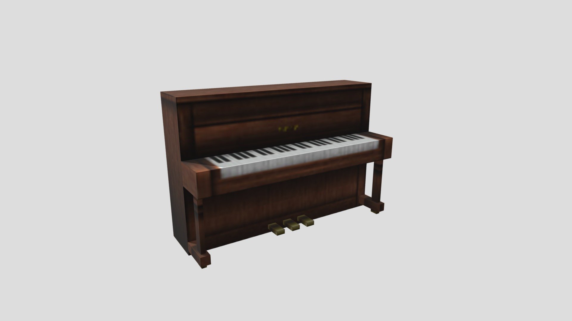 piano - 3D model by BBbenjii [c914ebc] - Sketchfab