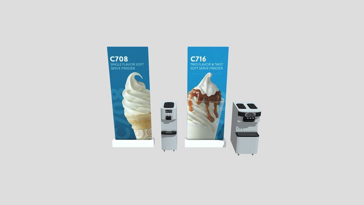C708 Machine 3D Model