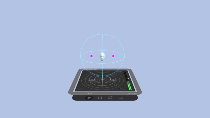 Audio Spatializer – MR Sound Field Visualizer 3D Model