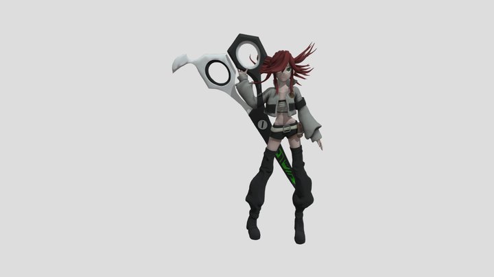 Riyo Reaper 3D Model